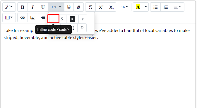 click additional text styles